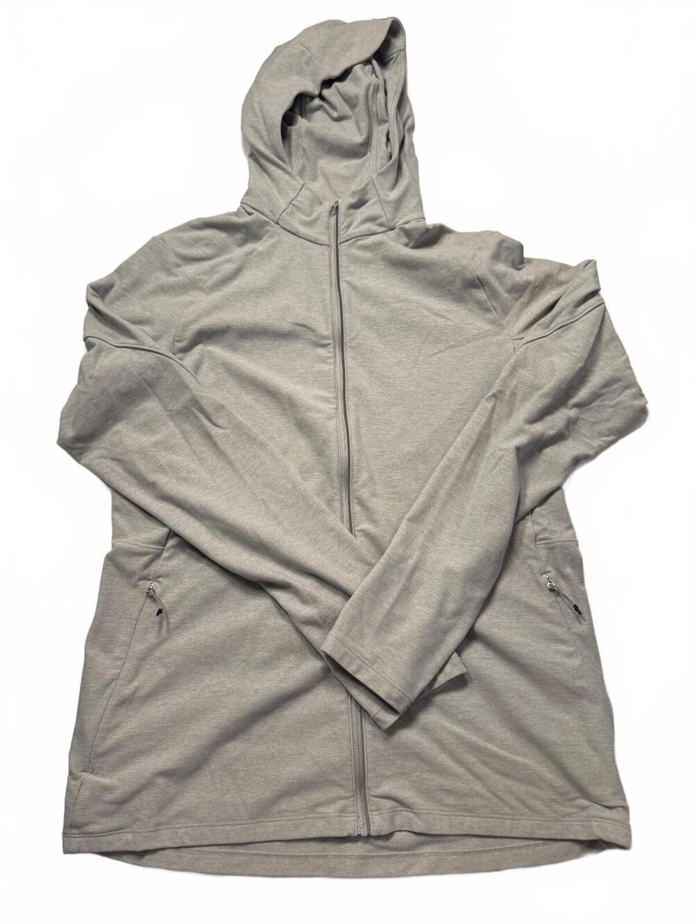 Lululemon Men’s Surge Warm Full Zip Hoodie Jacket – Gray – Size Medium